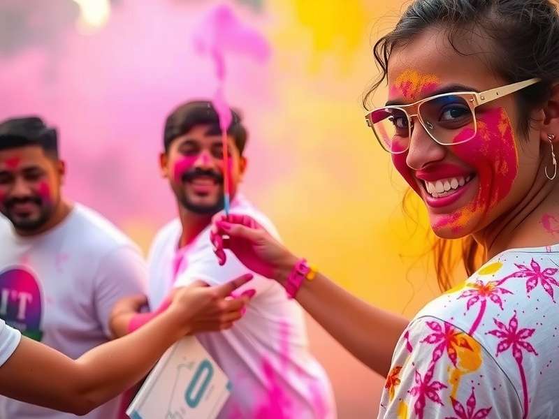 Special Festival Events in Holi Sprint Celebration Holi Sprint Celebration Festival Events
